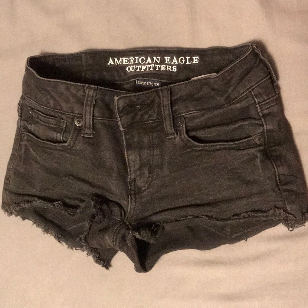 American eagle jean shorts